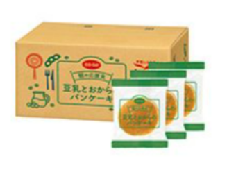 朝の応援食 豆乳とおからのパンケーキ